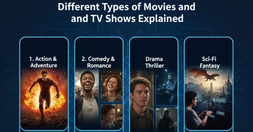 Different Types of Movies and TV Shows Explained
