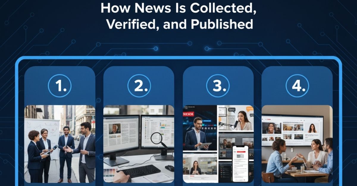 How News Is Collected, Verified, and Published